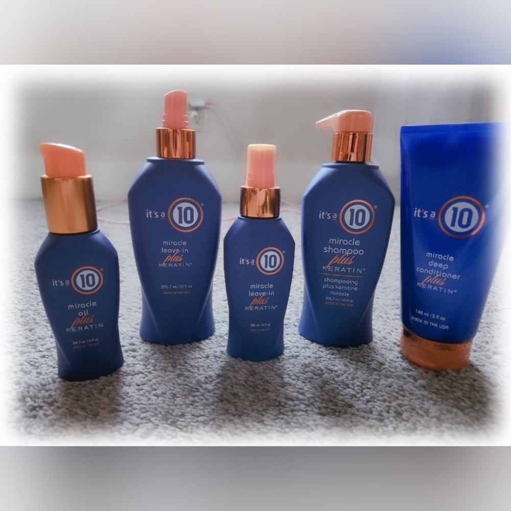 Its a 10! Miracle Plus Keratin Lot